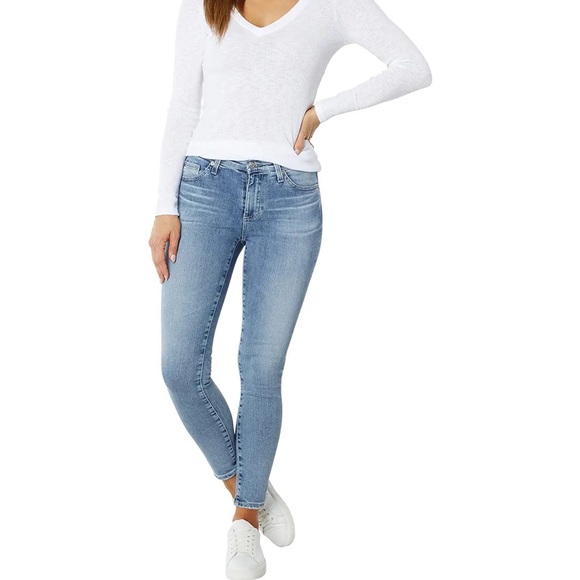 AG Adriano Goldschmied Legging Ankle- Super skinny Ankle-   27R - Picture 14 of 15